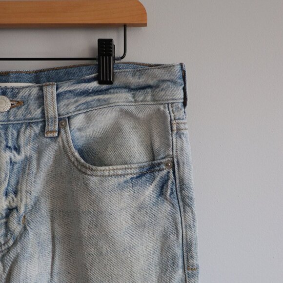 PacSun Men's Sz 30x30 Blue Light Wash Stretch 5-Pocket Slim Taper Denim Jeans - Picture 5 of 13